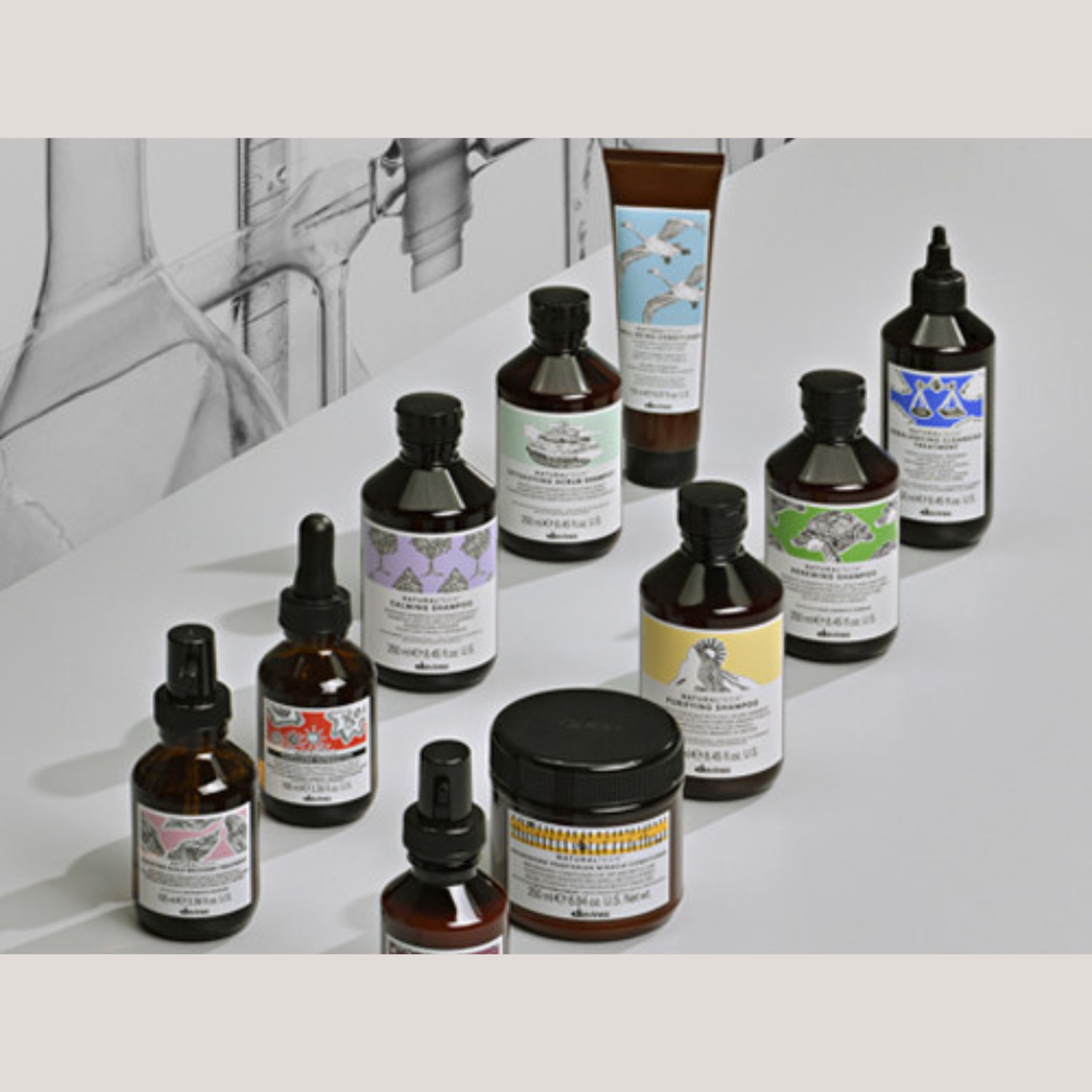 Davines Naturaltech lijn - professionele hoofdhuidbehandelingen met natuurlijke ingrediënten