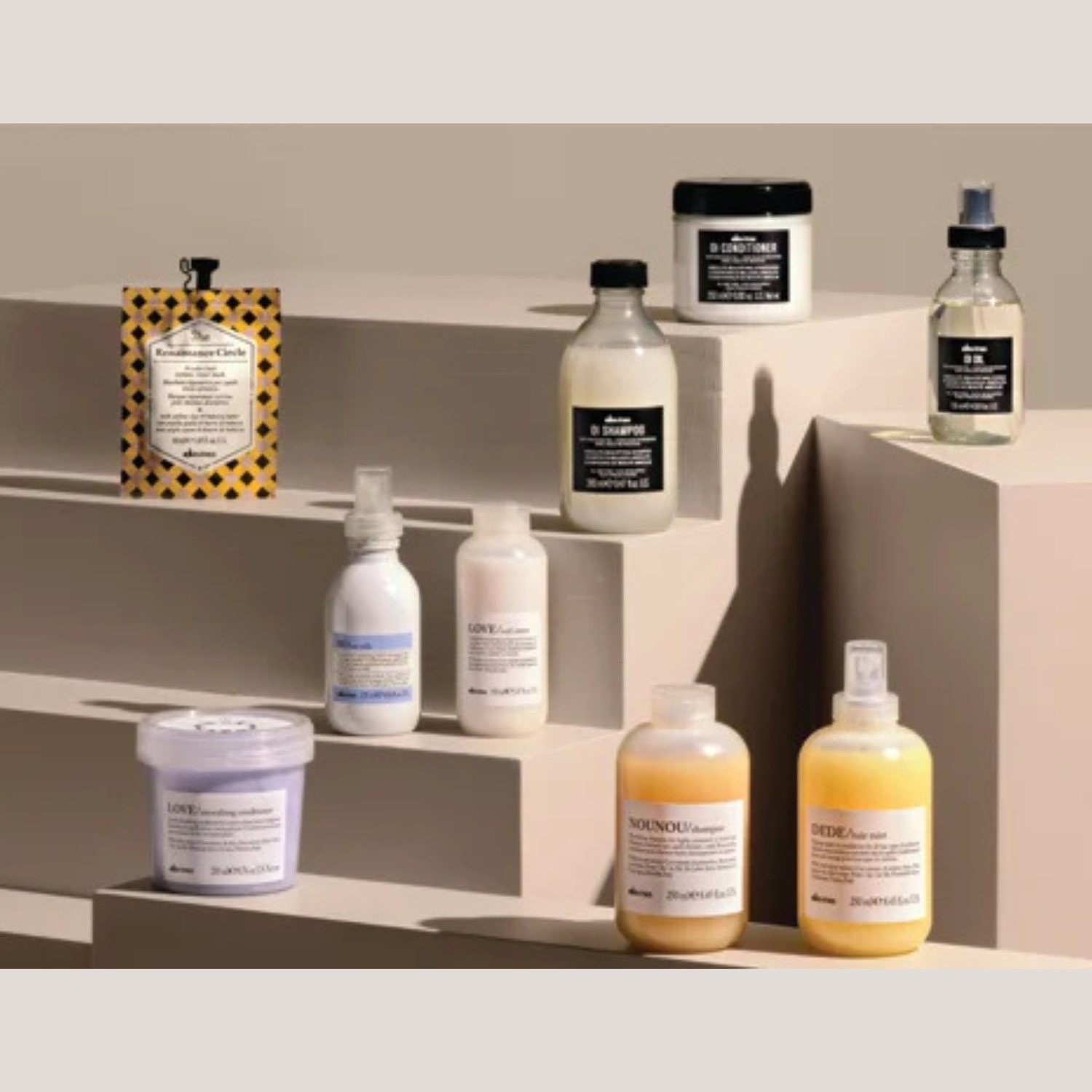 Davines bestsellers collectie - meest geliefde shampoos, conditioners en styling producten