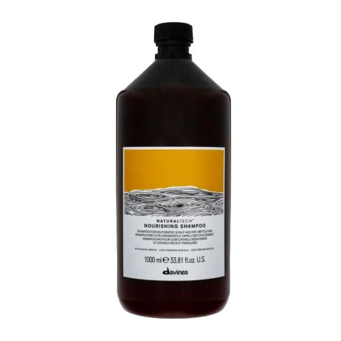 Davines Natural Tech Nourishing Shampoo 1000 ml – voedende shampoo voor droog en beschadigd haar