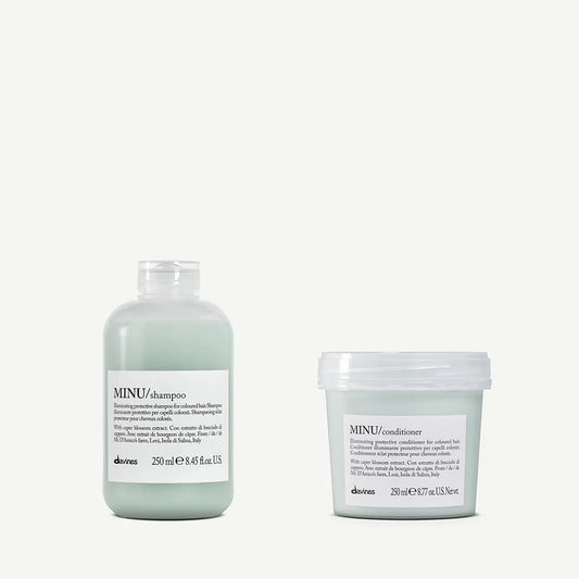 Davines MINU Shampoo & Conditioner – Kleurbehoud & Glans