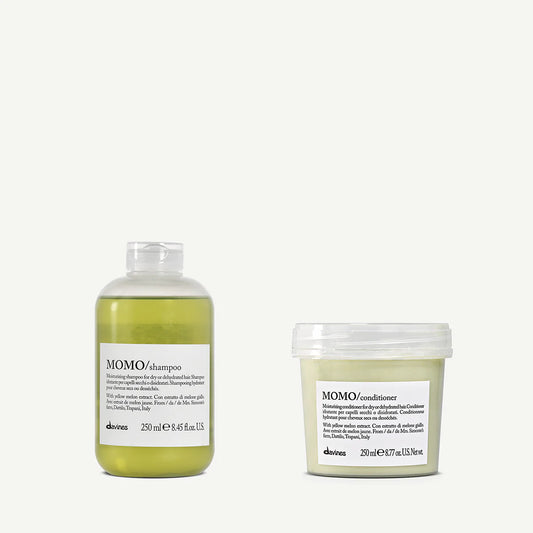 Davines MOMO Set - Shampoo & Conditioner Hydratatie 2x250ml